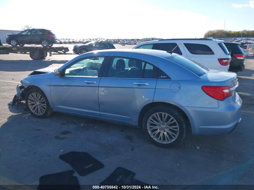 2012 Chrysler 200 Limited VIN: 1C3CCBCB3CN306487 Lot: 40755842