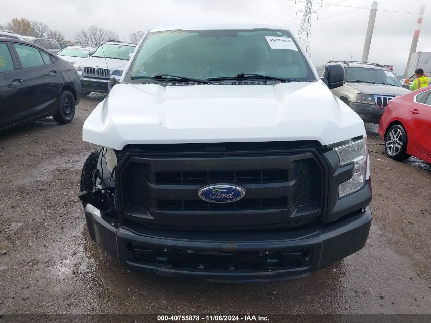 2016 Ford F-150 Xl VIN: 1FTMF1C87GKE79409 Lot: 40755878