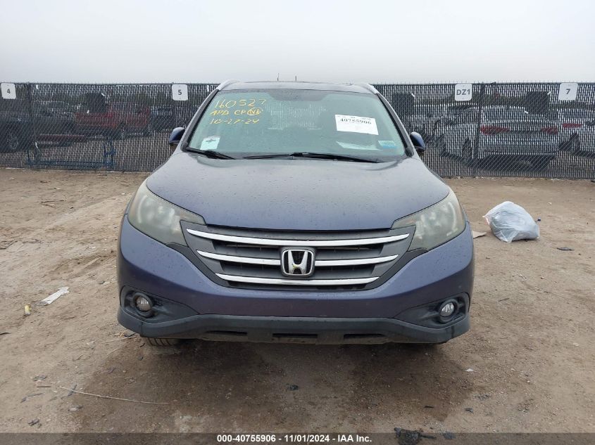 2012 Honda Cr-V Ex-L VIN: JHLRM3H75CC009300 Lot: 40755906