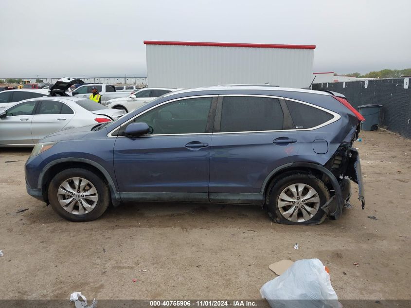 2012 Honda Cr-V Ex-L VIN: JHLRM3H75CC009300 Lot: 40755906