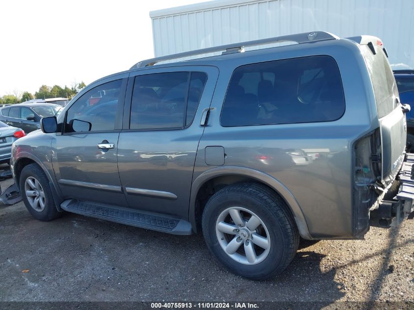 2015 Nissan Armada Sv VIN: 5N1BA0ND5FN620626 Lot: 40755913