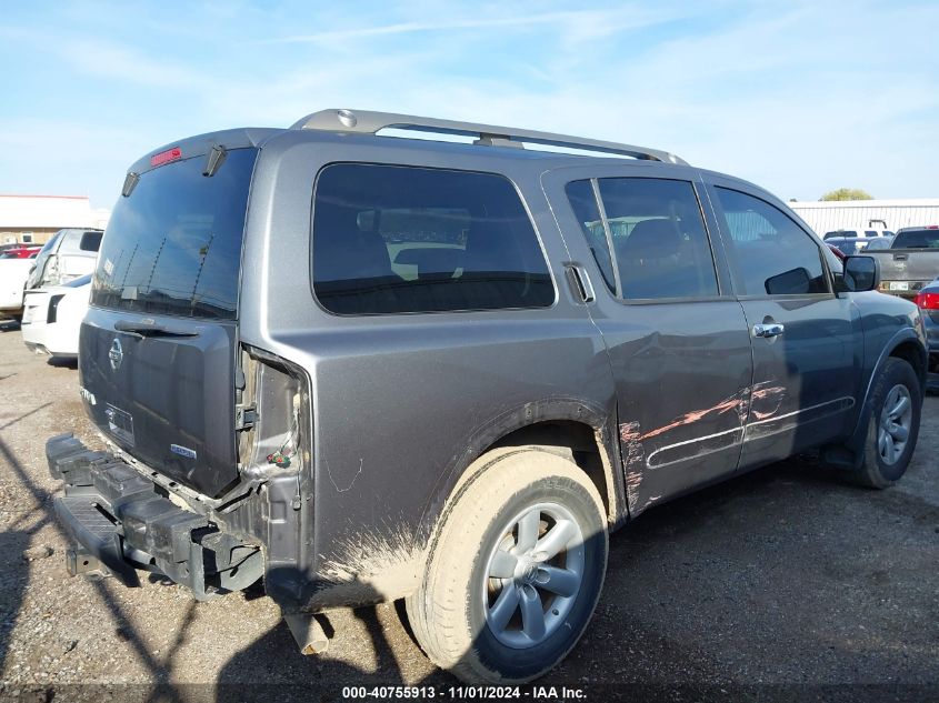 2015 Nissan Armada Sv VIN: 5N1BA0ND5FN620626 Lot: 40755913