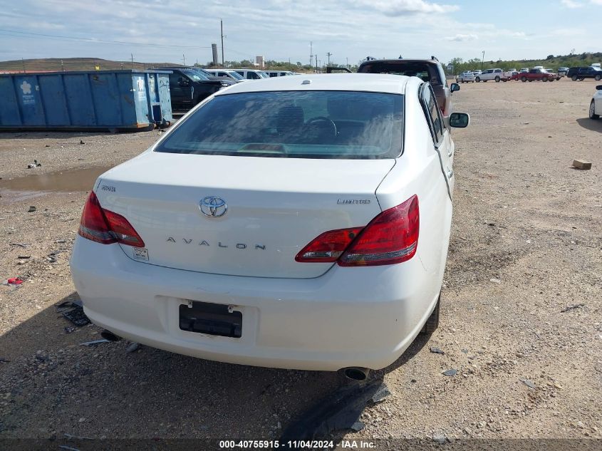 2009 Toyota Avalon Limited VIN: 4T1BK36B79U347078 Lot: 40755915