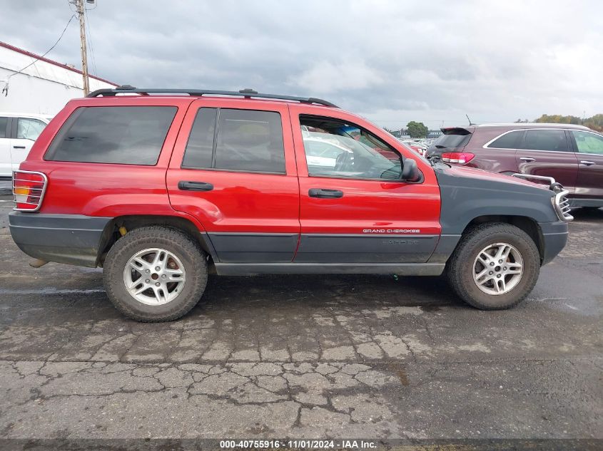 2004 Jeep Grand Cherokee Laredo VIN: 1J4GW48SX4C289574 Lot: 40755916