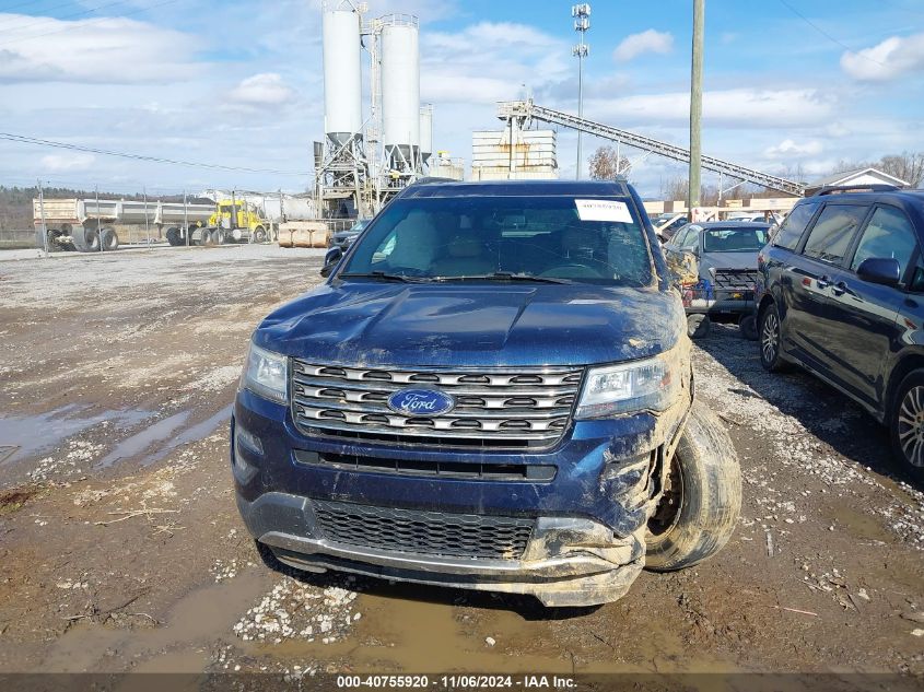 2017 Ford Explorer Xlt VIN: 1FM5K8D84HGB51677 Lot: 40755920