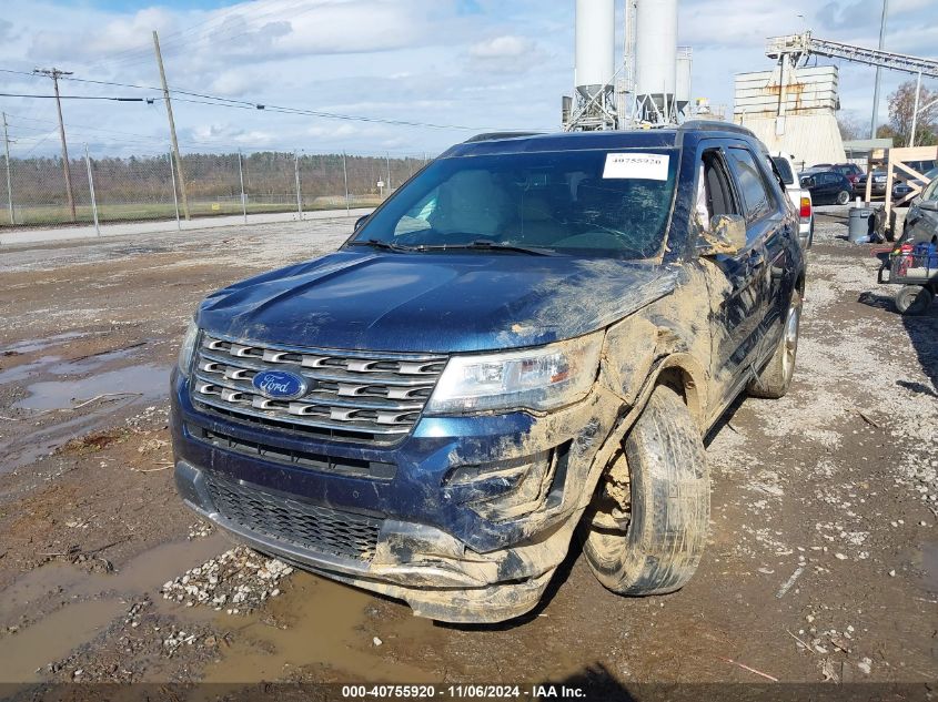 2017 Ford Explorer Xlt VIN: 1FM5K8D84HGB51677 Lot: 40755920