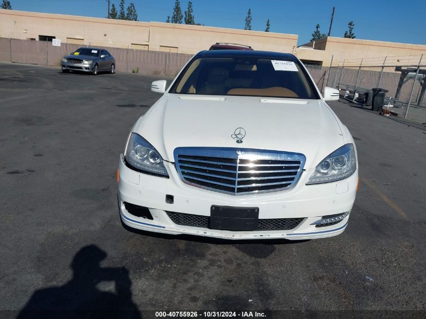 2012 Mercedes-Benz S 550 VIN: WDDNG7DB0CA465159 Lot: 40755926