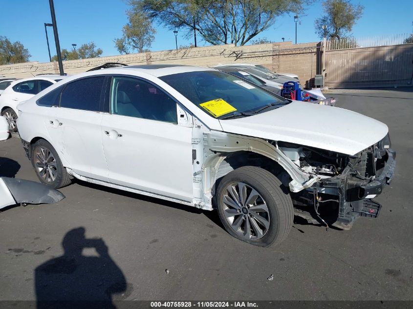 2017 Hyundai Sonata Sport VIN: 5NPE34AFXHH582260 Lot: 40755928