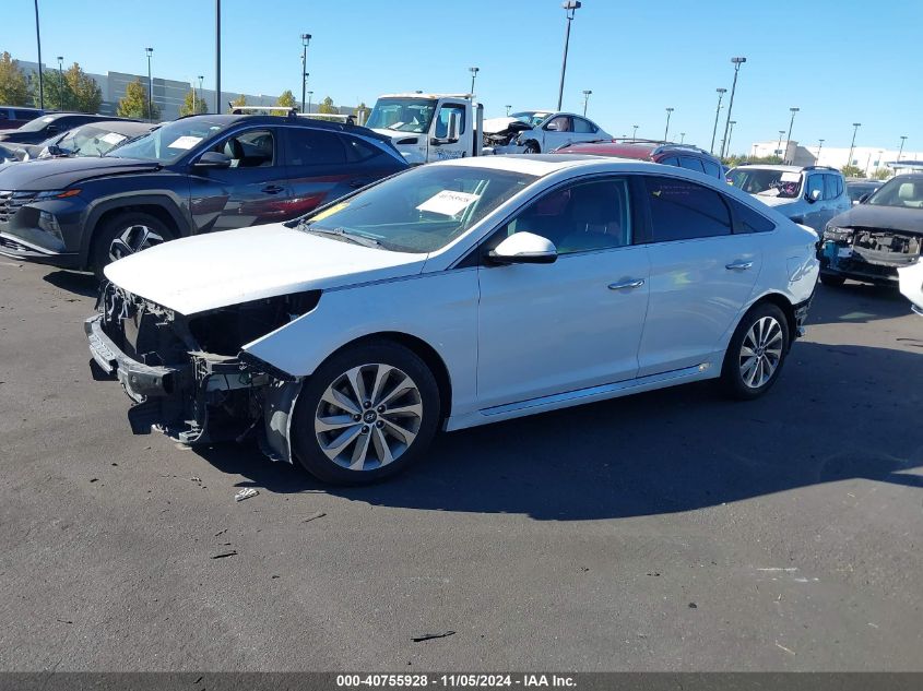 2017 Hyundai Sonata Sport VIN: 5NPE34AFXHH582260 Lot: 40755928