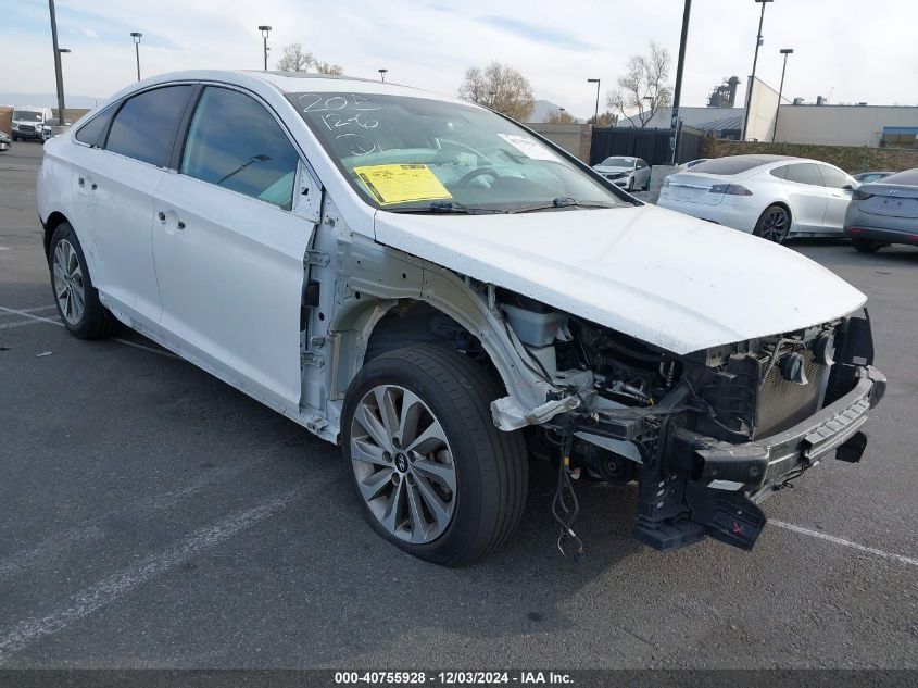 2017 HYUNDAI SONATA SPORT - 5NPE34AFXHH582260