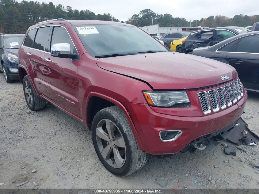 2014 Jeep Grand Cherokee Overland VIN: 1C4RJFCT3EC324403 Lot: 40755935