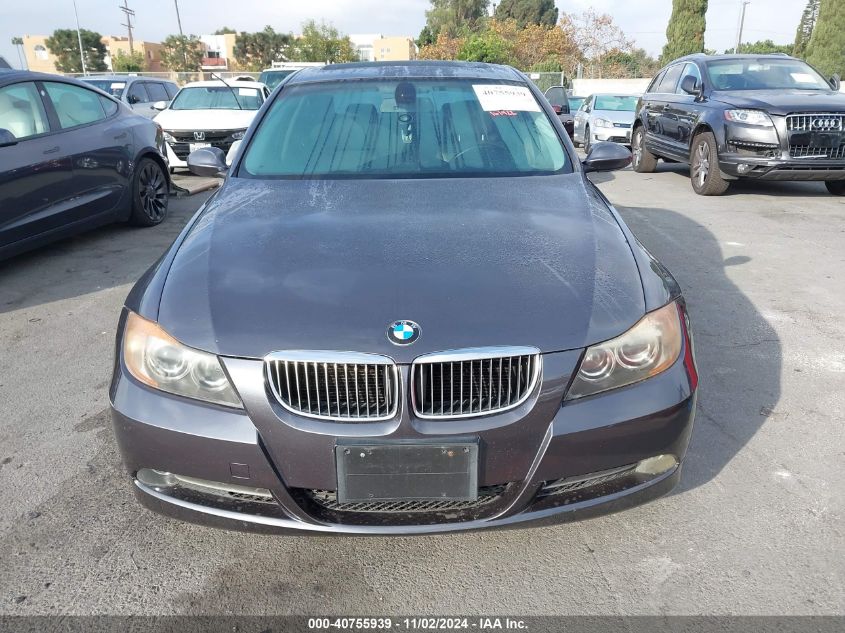 2006 BMW 330I VIN: WBAVB33516KR81040 Lot: 40755939
