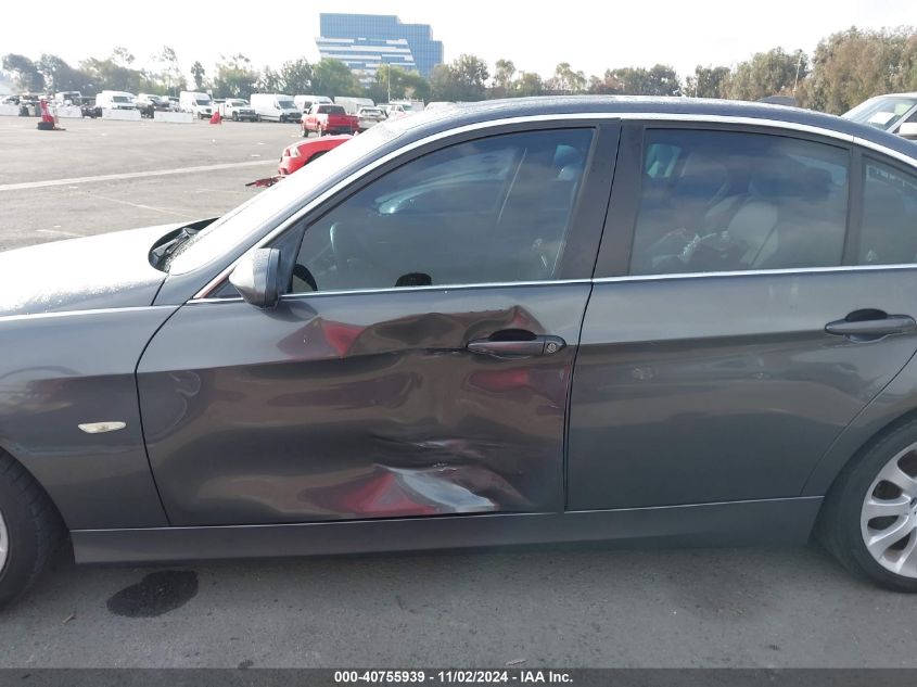 2006 BMW 330I VIN: WBAVB33516KR81040 Lot: 40755939