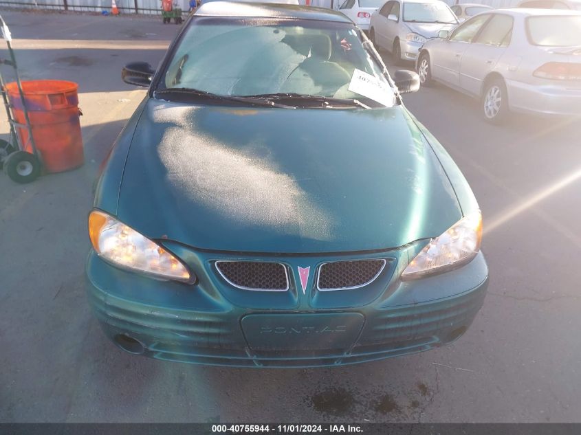 1999 Pontiac Grand Am Se VIN: 1G2NE52T4XC540976 Lot: 40755944