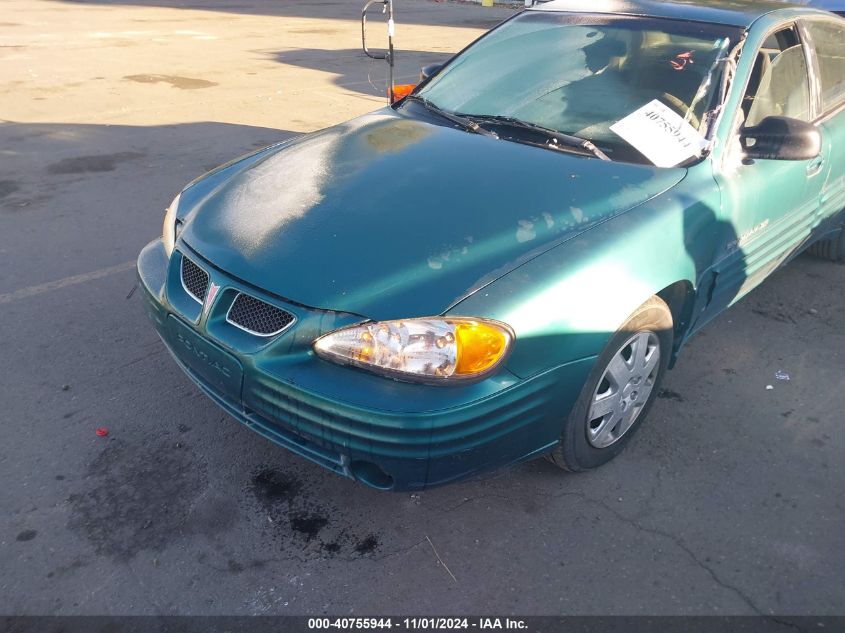 1999 Pontiac Grand Am Se VIN: 1G2NE52T4XC540976 Lot: 40755944