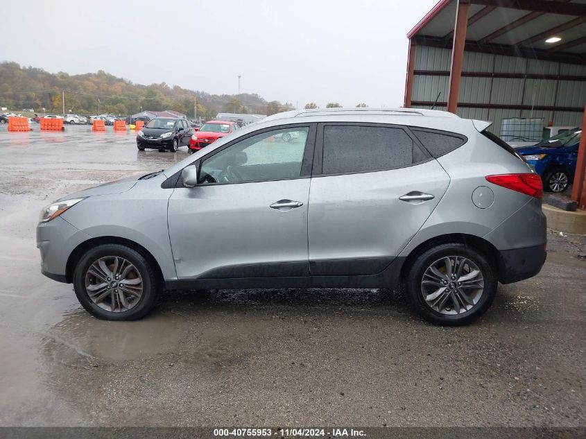 2015 Hyundai Tucson Se VIN: KM8JU3AG3FU096550 Lot: 40755953