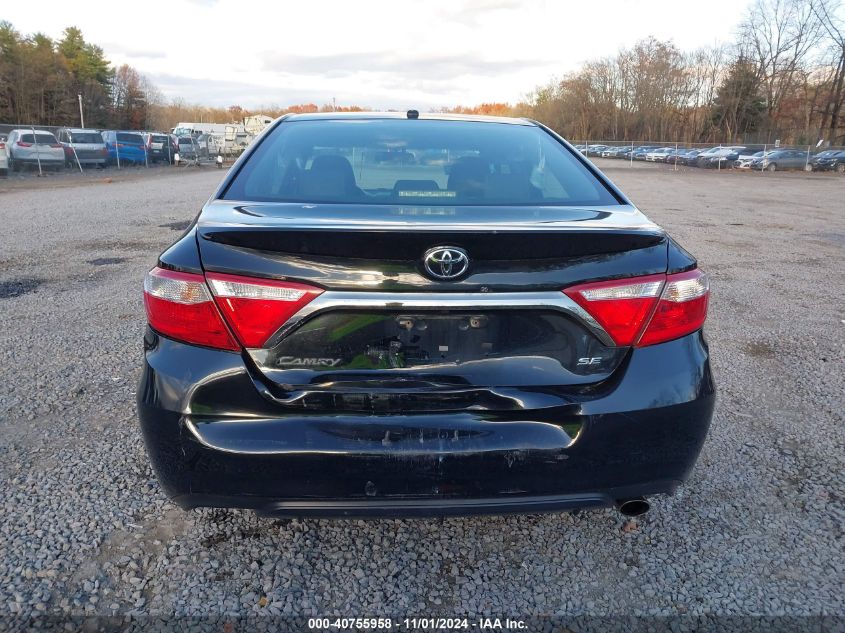 2015 Toyota Camry Se VIN: 4T1BF1FK6FU075918 Lot: 40755958