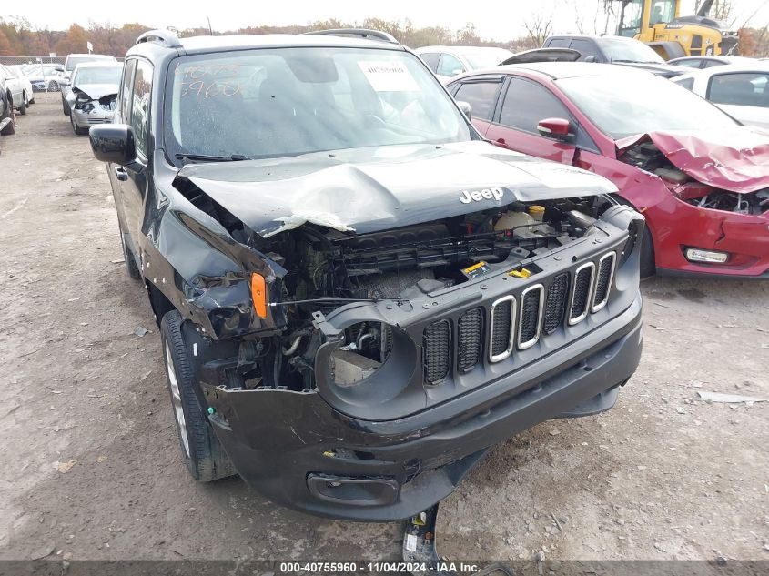 2017 Jeep Renegade Latitude 4X4 VIN: ZACCJBBB3HPG10839 Lot: 40755960