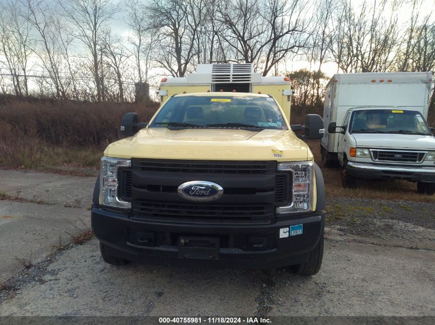 2019 Ford F-550 Chassis Xl VIN: 1FDUF5GY2KEE44183 Lot: 40755981