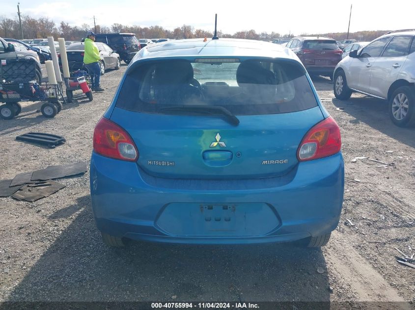 2015 Mitsubishi Mirage Es VIN: ML32A4HJ3FH013039 Lot: 40755994