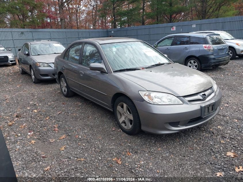 2004 Honda Civic Ex VIN: 2HGES26784H565776 Lot: 40755998