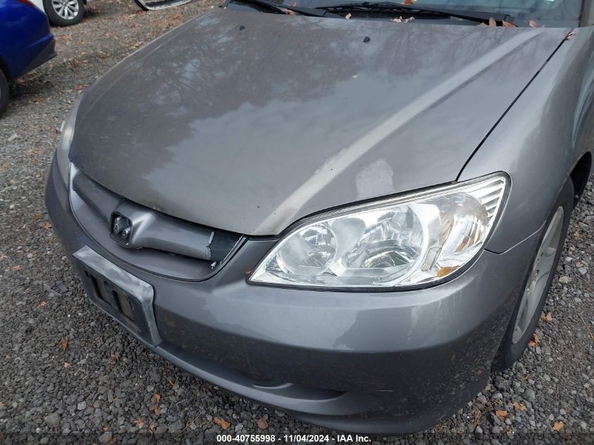 2004 Honda Civic Ex VIN: 2HGES26784H565776 Lot: 40755998