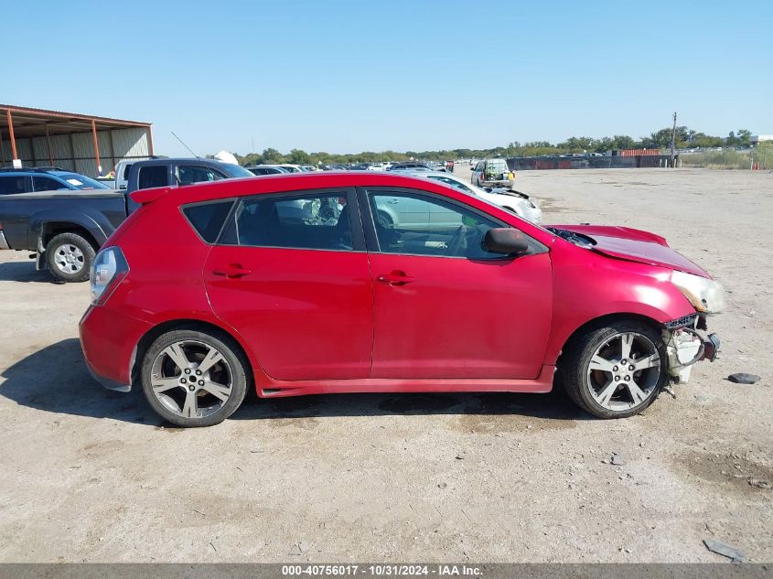 2009 Pontiac Vibe Gt VIN: 5Y2SR67069Z438974 Lot: 40756017