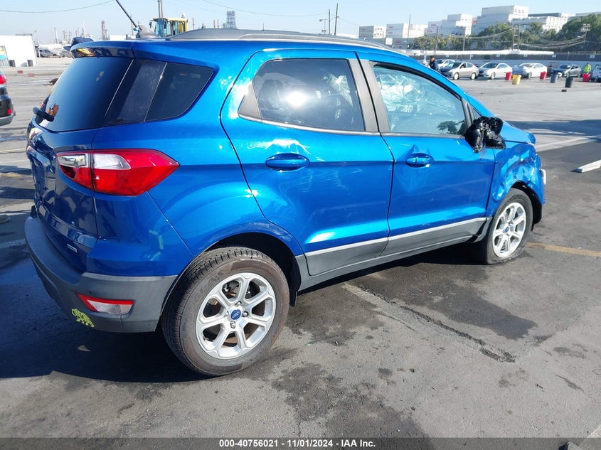 VIN MAJ3P1TE6JC249799 2018 FORD ECOSPORT SE