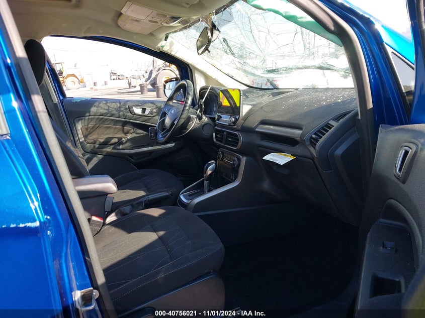 VIN MAJ3P1TE6JC249799 2018 FORD ECOSPORT SE