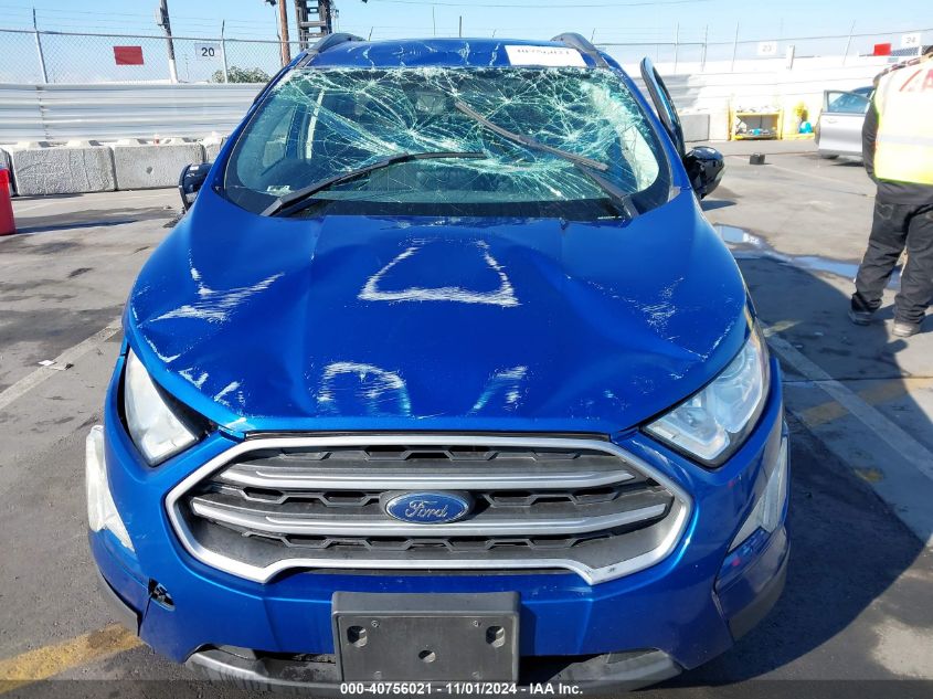 VIN MAJ3P1TE6JC249799 2018 FORD ECOSPORT SE