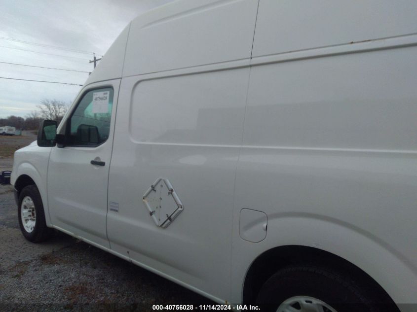 2012 Nissan Nv 2500 Nv2500 Hd S V6 VIN: 1N6BF0LX0CN112527 Lot: 40756028