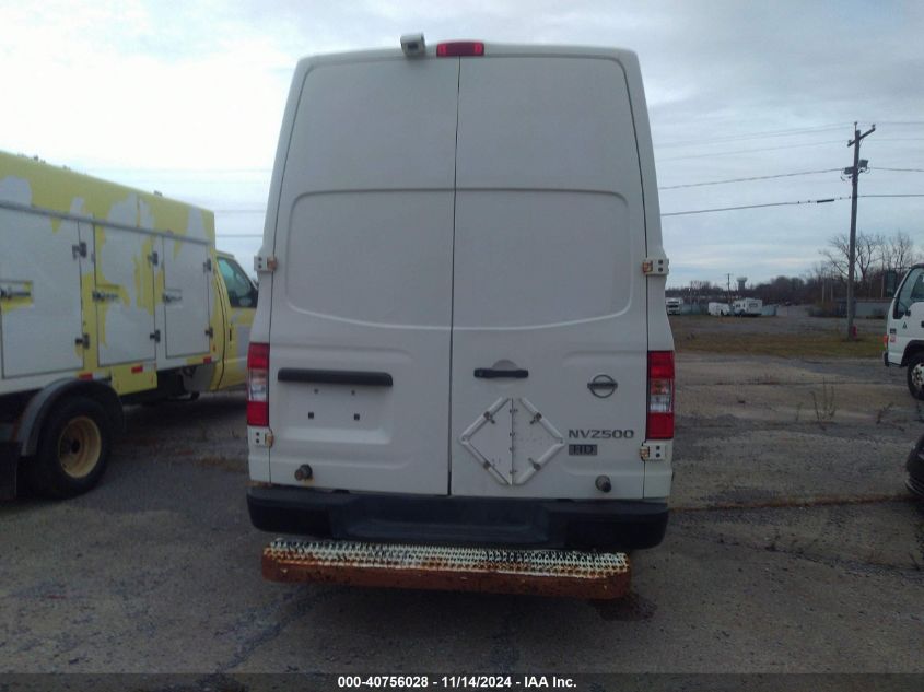 2012 Nissan Nv 2500 Nv2500 Hd S V6 VIN: 1N6BF0LX0CN112527 Lot: 40756028