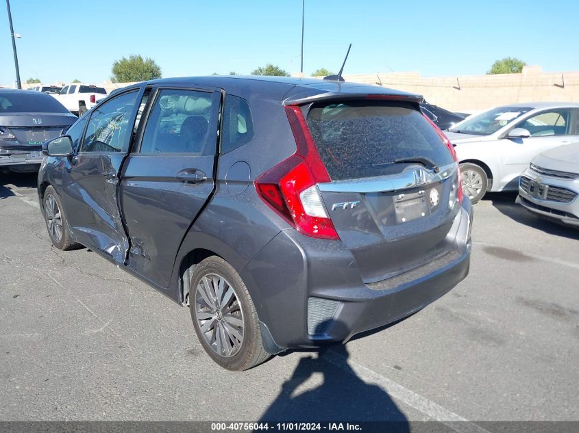 2016 Honda Fit Ex-L VIN: 3HGGK5H92GM703746 Lot: 40756044