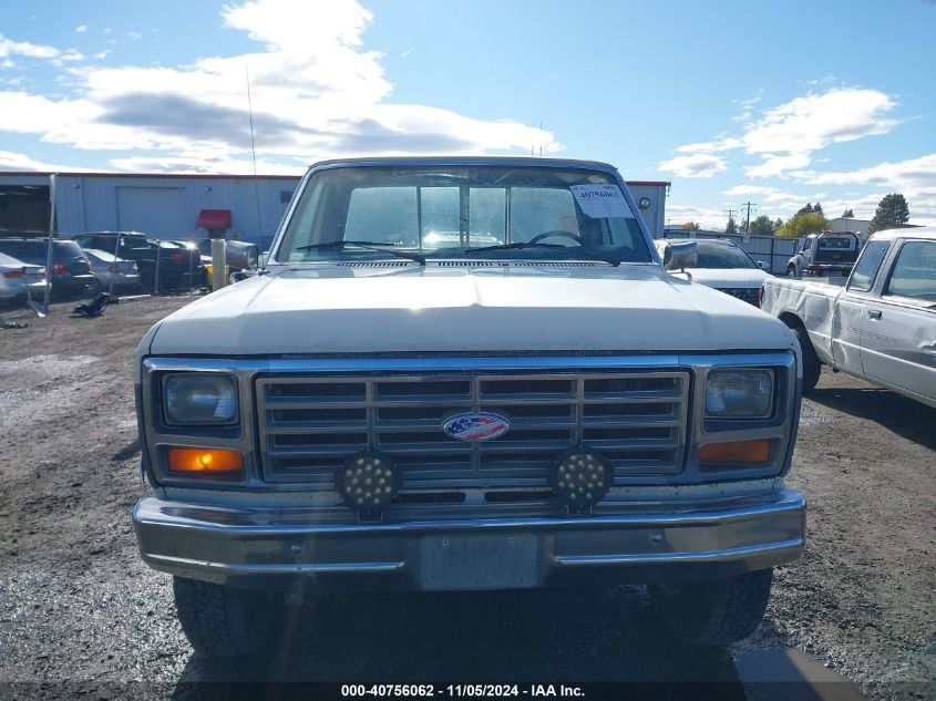 1986 Ford F150 VIN: 2FTEF14NXGCB84351 Lot: 40756062