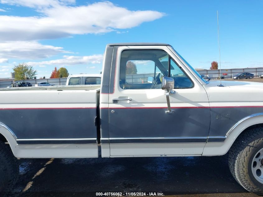 1986 Ford F150 VIN: 2FTEF14NXGCB84351 Lot: 40756062