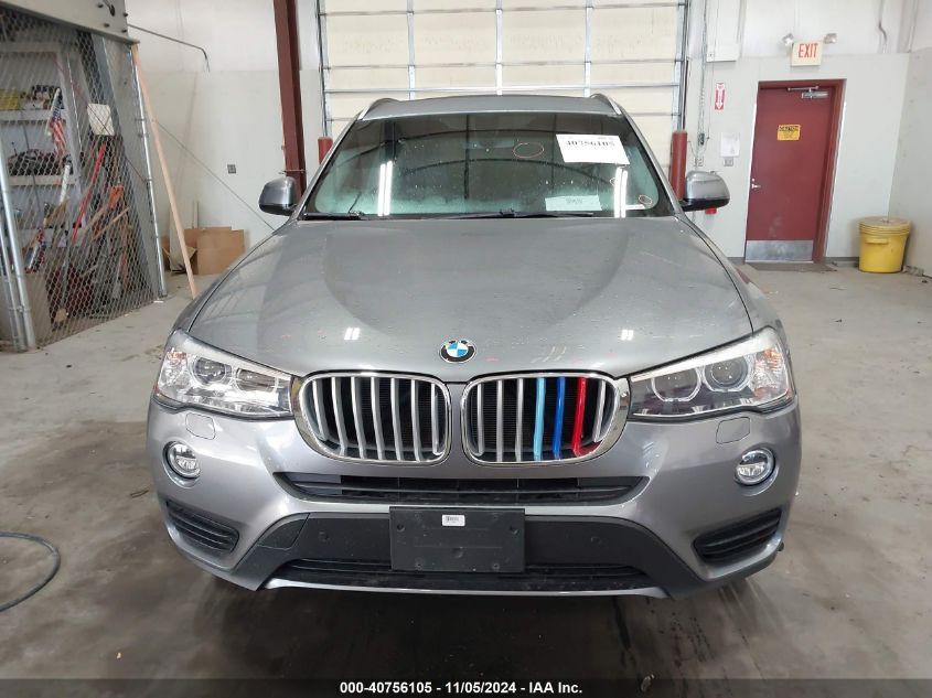 2017 BMW X3 xDrive28I VIN: 5UXWX9C54H0T15783 Lot: 40756105