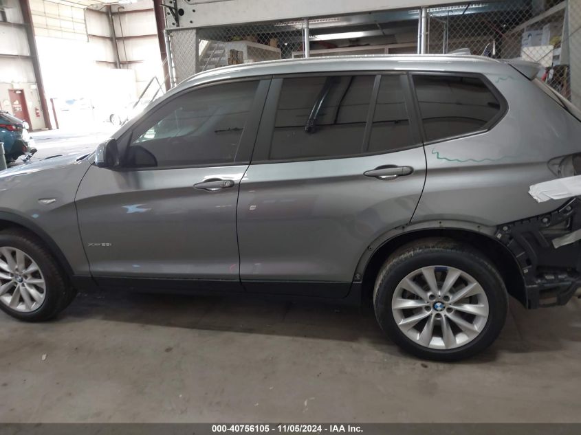 2017 BMW X3 xDrive28I VIN: 5UXWX9C54H0T15783 Lot: 40756105