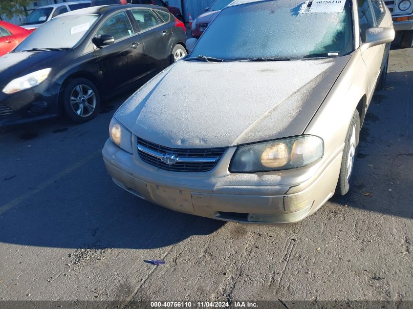 2004 Chevrolet Impala Ls VIN: 2G1WH52K749408594 Lot: 40756110