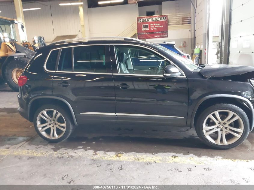 2013 Volkswagen Tiguan Sel VIN: WVGAV3AX7DW572779 Lot: 40756113