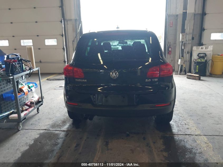 2013 Volkswagen Tiguan Sel VIN: WVGAV3AX7DW572779 Lot: 40756113