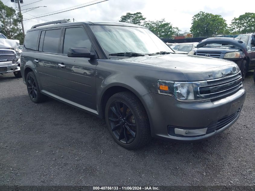 VIN 2FMGK5C8XJBA12076 2018 Ford Flex, Sel no.1