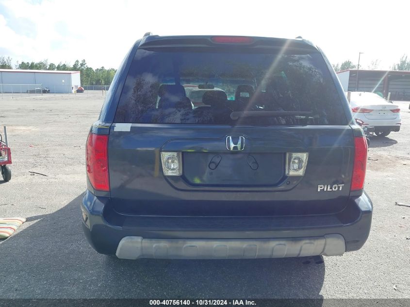 2004 Honda Pilot Ex VIN: 2HKYF18534H530429 Lot: 40756140