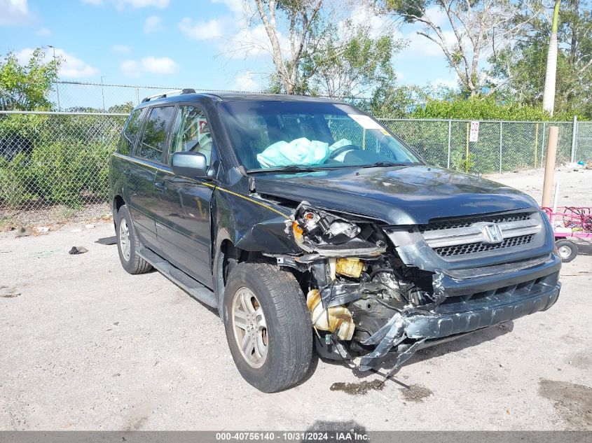 2004 Honda Pilot Ex VIN: 2HKYF18534H530429 Lot: 40756140