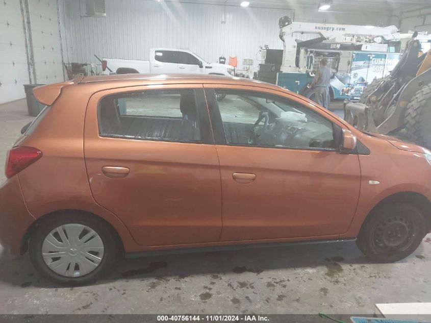 VIN ML32A3HJ2JH004996 2018 MITSUBISHI MIRAGE ES