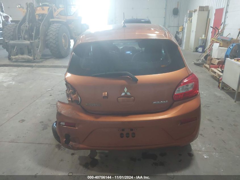 2018 Mitsubishi Mirage Es VIN: ML32A3HJ2JH004996 Lot: 40756144