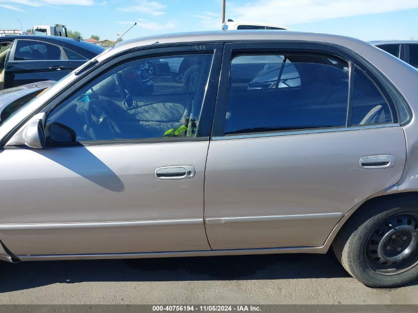 2001 Toyota Corolla Le VIN: 1NXBR12E71Z455835 Lot: 40756194