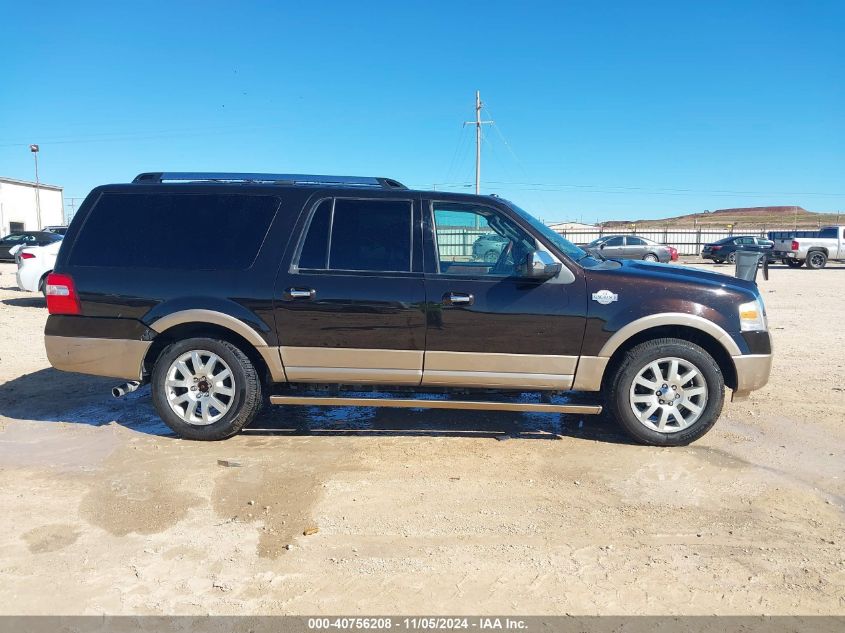 2014 Ford Expedition El King Ranch VIN: 1FMJK1J5XEEF21151 Lot: 40756208