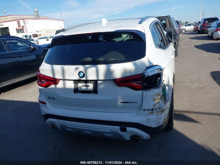 2020 BMW X3 Sdrive30I VIN: 5UXTY3C03L9B55047 Lot: 40756212