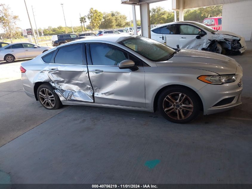 2018 Ford Fusion Se VIN: 3FA6P0HD6JR174823 Lot: 40756219