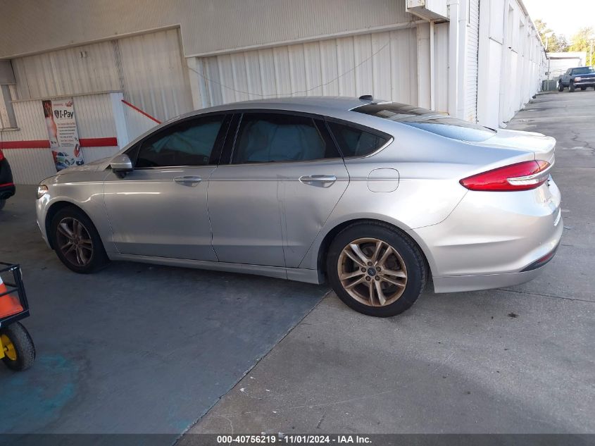 2018 Ford Fusion Se VIN: 3FA6P0HD6JR174823 Lot: 40756219